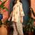women's linen floral print summer wear short kurti with farshi salwar set