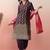 women ethnic motifs regular thread work kurta with patiala & with dupatta