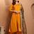 women floral regular thread work kurta with palazzos & with dupatta