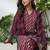 women ethnic motifs printed thread work kurta with trousers & with dupatta