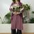 women ethnic motifs printed thread work kurta with trousers & with dupatta
