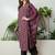 women ethnic motifs printed thread work kurta with trousers & with dupatta