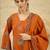 women ethnic motifs printed regular  cotton kurta with palazzos & with dupatta