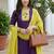 women ethnic motifs embroidered regular gotta patti kurta with trousers & with dupatta