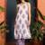 women floral printed regular linen kurta with palazzos & with dupatta