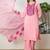 women ethnic motifs embroidered regular thread work kurta with palazzos & with dupatta
