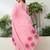 women ethnic motifs embroidered regular thread work kurta with palazzos & with dupatta