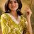 women floral printed regular kurta with trousers