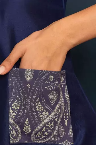women paisley regular kurta with palazzos