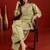 women ethnic motifs embroidered kurta wtih farshi salwar