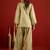 women ethnic motifs embroidered kurta wtih farshi salwar