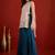 women ethnic motifs embroidered regular sequinned kurta with palazzos & with dupatta