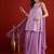 women ethnic motifs embroidered regular sequinned kurta with palazzos & with dupatta