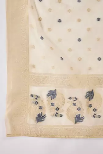 women bandhani dyed regular thread work kurta with trousers & with dupatta