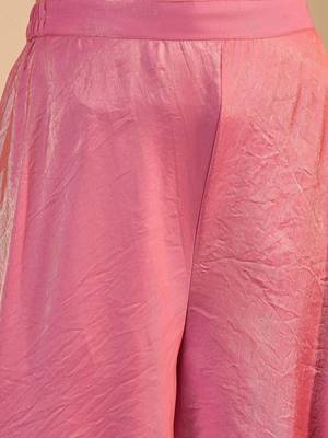 women ethnic motifs regular sequinned kurta with sharara & with dupatta 5