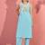 women regular mirror work kurta with harem pants