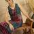 women ethnic motifs printed regular kurta with palazzos