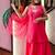 women ethnic motifs embroidered regular thread work kurta with palazzos & with dupatta