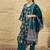 women floral printed regular  cotton kurta with palazzos & dupatta