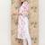 women floral printed regular kurta with trousers & with dupatta