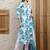 women floral printed regular  cotton kurta with trousers & with dupatta