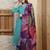 women floral regular thread work kurta with palazzos & with dupatta