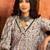 women floral printed regular zardozi  cotton kurta with palazzos & with dupatta