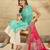 women dyed regular kurta with palazzos & with dupatta