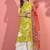 women floral printed regular kurta with palazzos & with dupatta