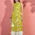 women floral printed regular kurta with palazzos & with dupatta