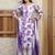 women floral printed empire  cotton kurta with trousers & with dupatta