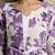 women floral printed empire  cotton kurta with trousers & with dupatta
