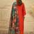 women regular thread work kurta with palazzos & with dupatta