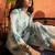 women floral printed regular  cotton kurti with palazzos