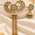 Kundan ambada juda pin bun cage & hair brooch