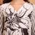 women floral printed regular thread work kurta with trousers & with dupatta