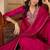 women ethnic motifs embroidered regular thread work kurta with palazzos & with dupatta