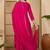 women ethnic motifs embroidered regular thread work kurta with palazzos & with dupatta