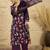women floral printed regular  cotton kurta with palazzos & with dupatta