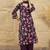 women floral printed regular  cotton kurta with palazzos & with dupatta