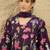 women floral printed regular  cotton kurta with palazzos & with dupatta