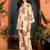women floral printed regular  cotton kurta with trousers