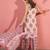 women floral printed regular linen kurta with palazzos & with dupatta