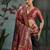 black hand woven munga cotton blend saree with blouse