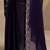 purple solid saree with unstitched blouse piece