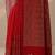 red woven design banarasi saree with unstitched blouse piece