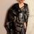 black woven design banarsi saree with unstitched blouse piece