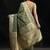 olive banarasi silk blend saree