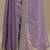 lavender embellished saree with unstitched blouse piece