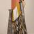 off white solid saree with unstitched blouse piece